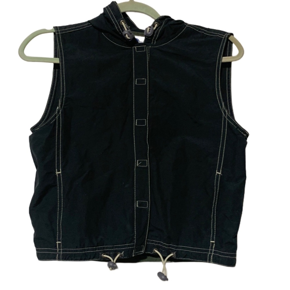 Y2K Arizona Nylon Velcro Hooded Tank Top